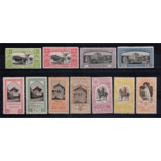 RUMANIA 1906 SERIE COMPLETA Yv 192/202 REALEZA UNIFORMES MILITARES UNA DE LAS MEJORES SERIES DEL PAIS NUEVA CON GOMA 200 € !!! CASI NUNCA SE LA VE Y MENOS EN ESTE ESTADO, RARISIMA !!!